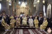 У співслужінні ієрархів УПЦ митрополит Никодим молитовно відзначив свій День народження!
