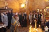 Митрополит Никодим звершив Божественну літургію у храмі на честь святих благовірних князя Петра та княгині Февронії!