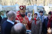 У третій День свята Пасхи Христової Правлячий митрополит очолив літургію у Тригірському монастирі