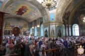 Митрополит Никодим очолив служіння святої літургії в Успенському арієрейському соборі!