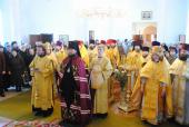 Освячення Свято-Хрестовоздвиженського храму у Сінгурах.