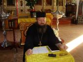 Зібрання священиків Новоград-Волинського Преображенського округу. 