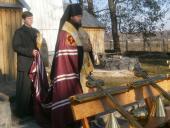 Владика Никодим звершив освячення нових накупольних хрестів храму Різдва Пресвятої Богородиці с. Озадівки
