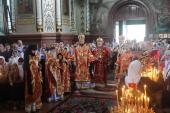 Архієпископ Никодим відвідав Городницький монастир та привітав намісника обителі із Днем Ангела.