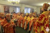 В день пам'яті святої преподобномучениці Анастасії Римлянині митрополит Никодим очолив святкову Божественну літургію в Свято-Анастасіївському жіночому монастирі!