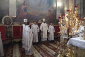 Вознесіння Господнє: архієрейське служіння у кафедральному соборі міста Житомира.