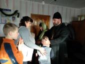 Духовенство Свято-Миколаївського собору м. Бердичева привітало вихованців школи-інтернату з Різдвяно-новорічними святами!