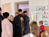 Митрополит Никодим відвідав Житомирську ЗОШ №1, де взяв участь у християнському благодійному проекті "Психологічне розвантаження дітей"!