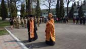 В смт. Новогуйвинське відслуженно панахиду до дня пам'яті Чорнобильської трагедії.
