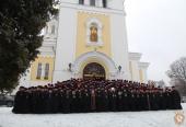 ЖИТОМИР. Під головуванням митрополита Житомирського і Новоград-Волинського Никодима відбулось загальноєпархіальне зібрання духовенства Житомирської єпархії УПЦ!