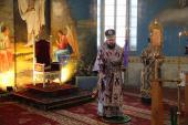 Богослужіння у Свято-Успенському архієрейському соборі м. Житомира.
