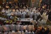 Митрополит Никодим взяв участь у звершенні чину поховання новоспочилого клірика Вінницької єпархії.