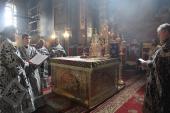 Перша літургія Напередосвячених Дарів у нинішньому році