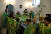 Престольный праздник в Свято-Троицком храме а г. Коростышеве.