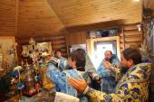 Правлячий архієрей звершив Божественну Літургію в день престольного свята храму ікони Божої Матері «Цілителька»