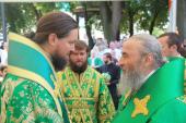 Київ. Архієпископ Никодим взяв участь у святковій літургії з нагоди Дня Ангела Предстоятеля УПЦ!