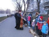 На Червоній Горі Бердичева освятили Великодні кошики