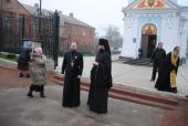 Владика Никодим привітав секретаря єпархії із ювілеєм.