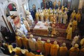архієпископ Житомирський і Новоград-Волинський Никодим молитвенно відзначив свій 41-й день народження.