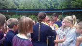 Молебень в Трощянському таборі
