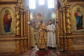 У Прощену неділю архієпископ Никодим звершив дві хіротонії у Спасо-Преображенському кафедральному соборі.
