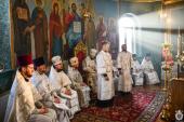 Архієрейське богослужіння у Свято-Іаківлівському храмі міста Житомира.