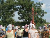 Освячено поклінний хрест при в’їзді до села Андрушки.