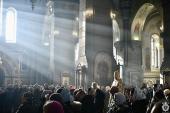 Митрополит Никодим звершив недільну Божественну літургію у Спасо-Преображенському кафедральному соборі Житомира