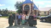 У селі Бистрику духовенство Бердичівського благочиння соборно відслужило молебень перед початком усякого доброго діла