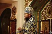 В день свята Стрітення Господнього митрополит Никодим звершив Божественну літургію у Коростишеві.