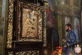 У неділю ввечері митрополит Никодим звершив Акафіст чудотворній Подільській іконі Божої Матері в Свято-Успенському архієрейському соборі Житомира!
