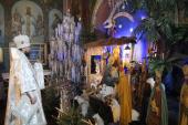 Архієпископ Никодим привітав братію Спасо-Преображенського Тригірського монастиря із Різдвом Христовим!