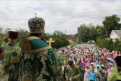 День святого Духа. Богослужіння у Свято-Троїцькому кафедральному соборі м. Новоград-Волинський.