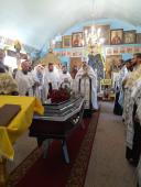 У Житомирській єпархії Української Православної Церкви провели у вічність захисника Батьківщини!