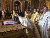 Архієпископ Никодим привітав намісника Києво-Печерської Лаври із Днем Ангела!