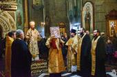 Недільна літургія у кафедральному соборі Житомира