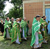 Святкове богослужіння в селищі Краснопіль