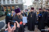 В Офісі Президента зареєстрували Звернення від мільйонів віруючих УПЦ щодо законопроектів, які порушують їхні права (+відео)
