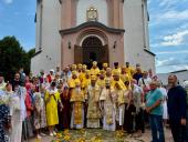 Храм на честь святої рівноапостольної княгині Ольги у Житомирі відзначив своє престольне свято 