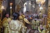 Архієпископ Никодим очолив недільну літургію у Спасо-Преображенському кафедральному соборі м. Житомира!