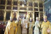 Митрополиче богослужіння в день шанування святих апостолів Петра і Павла відбулось у Свято-Іаківлівському храмі м. Житомира!
