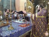 Недільну літургію у кафедральному соборі очолив Правлячий архієрей!