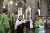Архієпископ Никодим звершив дияконську хіротонію під час Божественної літургії у Спасо-Преображенському кафедральному соборі!
