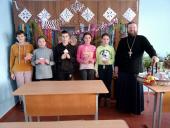 Настоятель Свято-Михайлівського храму с. Маркуші поздоровив школярів з улюбленим святом