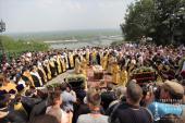 Київ. Православні житомиряни взяли участь в урочистому молебні на Володимирській гірці!