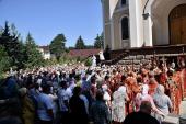 Святкове богослужіння в день Престольного торжества Свято-Анастасіївської обителі Житомира