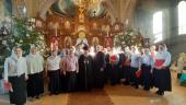 Різдвяні богослужіння та святкові колядки у Попільнянському благочинні