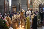 У неділю перед Богоявленням митрополит Никодим звершив Божественну літургію у Спасо-Преображенському кафедральному соборі міста Житомира.