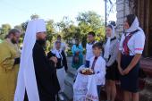 Митрополит Никодим очолив Божественну літургію з нагоди 10-річчя освячення Спасо-Преображенського храму у м. Новоград-Волинський!