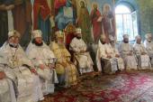 Архієрейське богослужіння у Свято-Іаківлівському храмі міста Житомира.